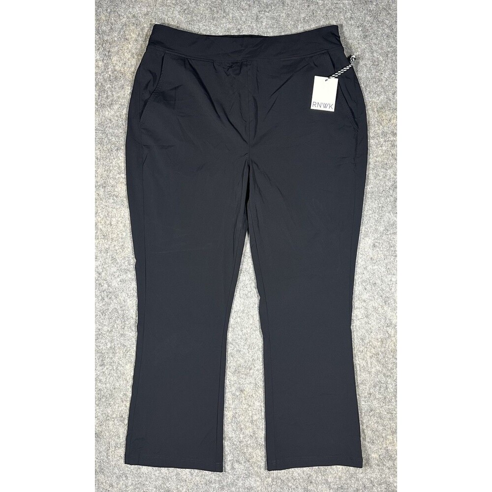 Renwick RNWK Solid Golf Pants Women’s L Black Stretch Performance Pockets